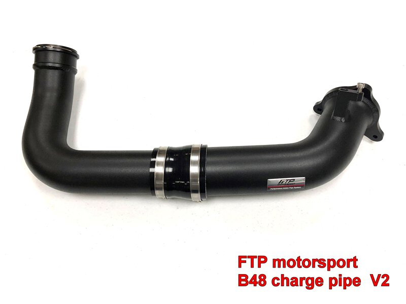 FTP BMW B48 B46 2.0T charge pipe V2 Red Style – image 9