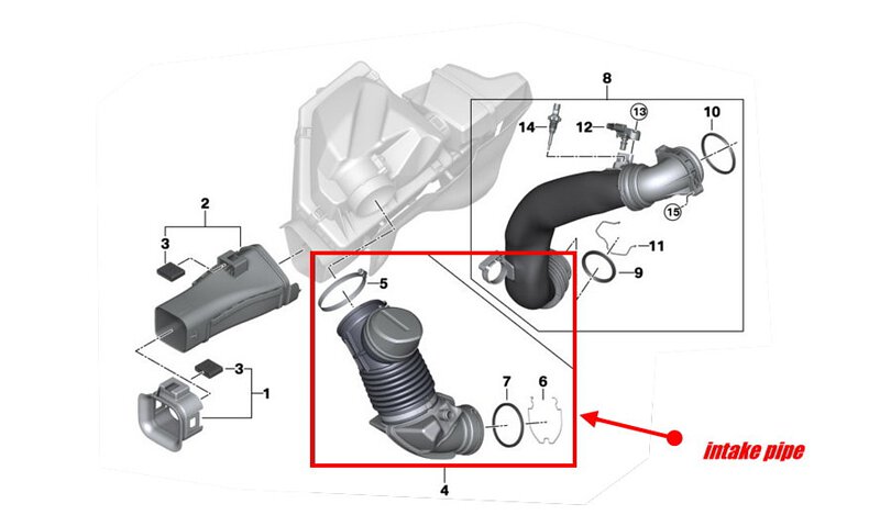 FTP G20 B58 intake pipe ( A90 Supra) – image 3
