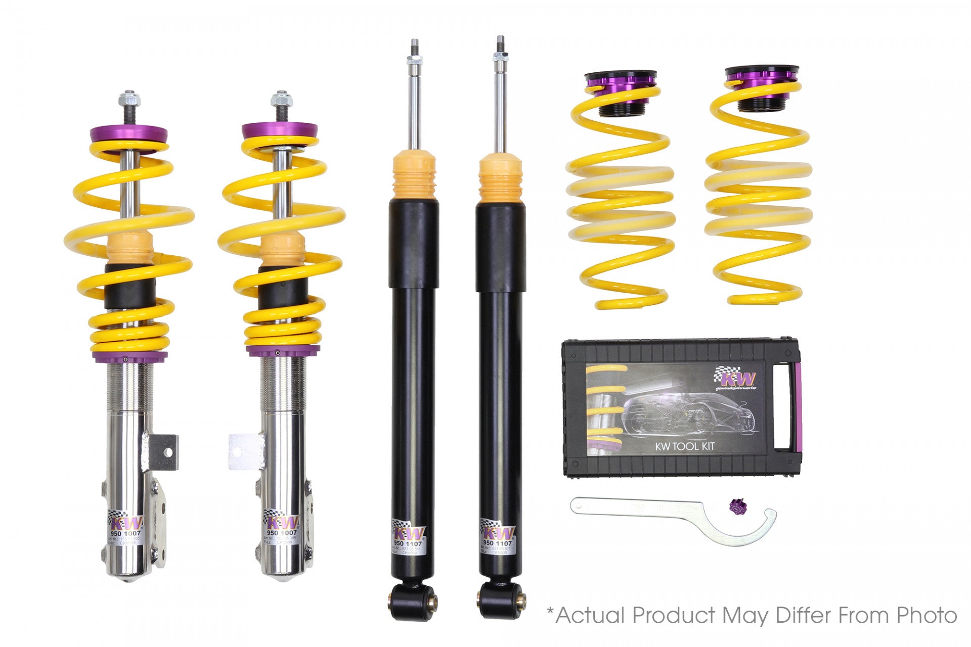 KW Suspension 2022+ BMW 4 Series G26 w/ electronic dampers; Gran Coupe, M440i 2WD 152200DX