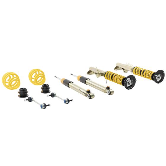 ST SUSPENSIONS XTA PLUS 3 COILOVER KIT (ADJUSTABLE DAMPING WITH TOP MOUNTS) PART-NO.: 1820220821