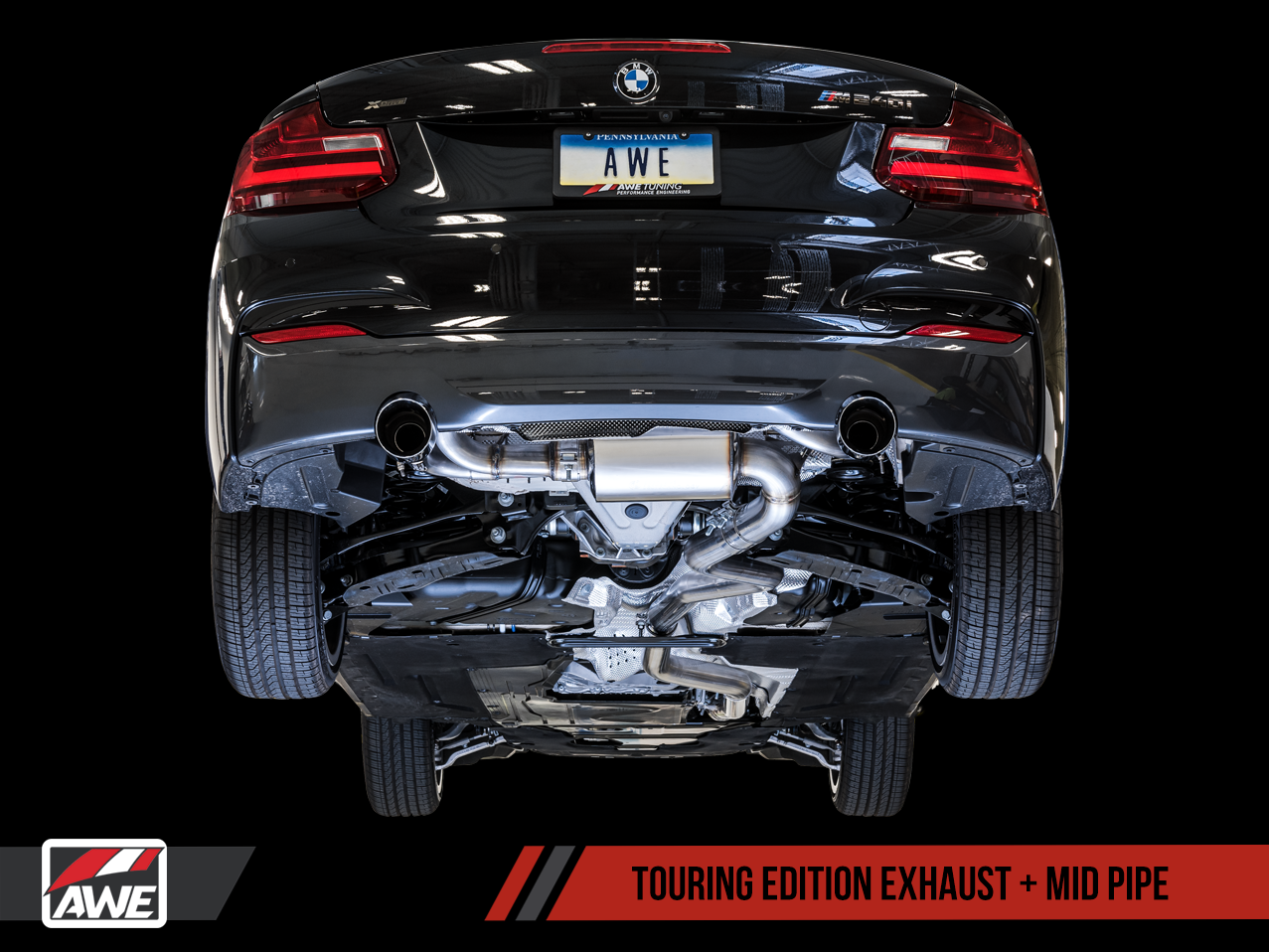 AWE EXHAUST SUITE FOR BMW F22 M240I / M235I – image 3