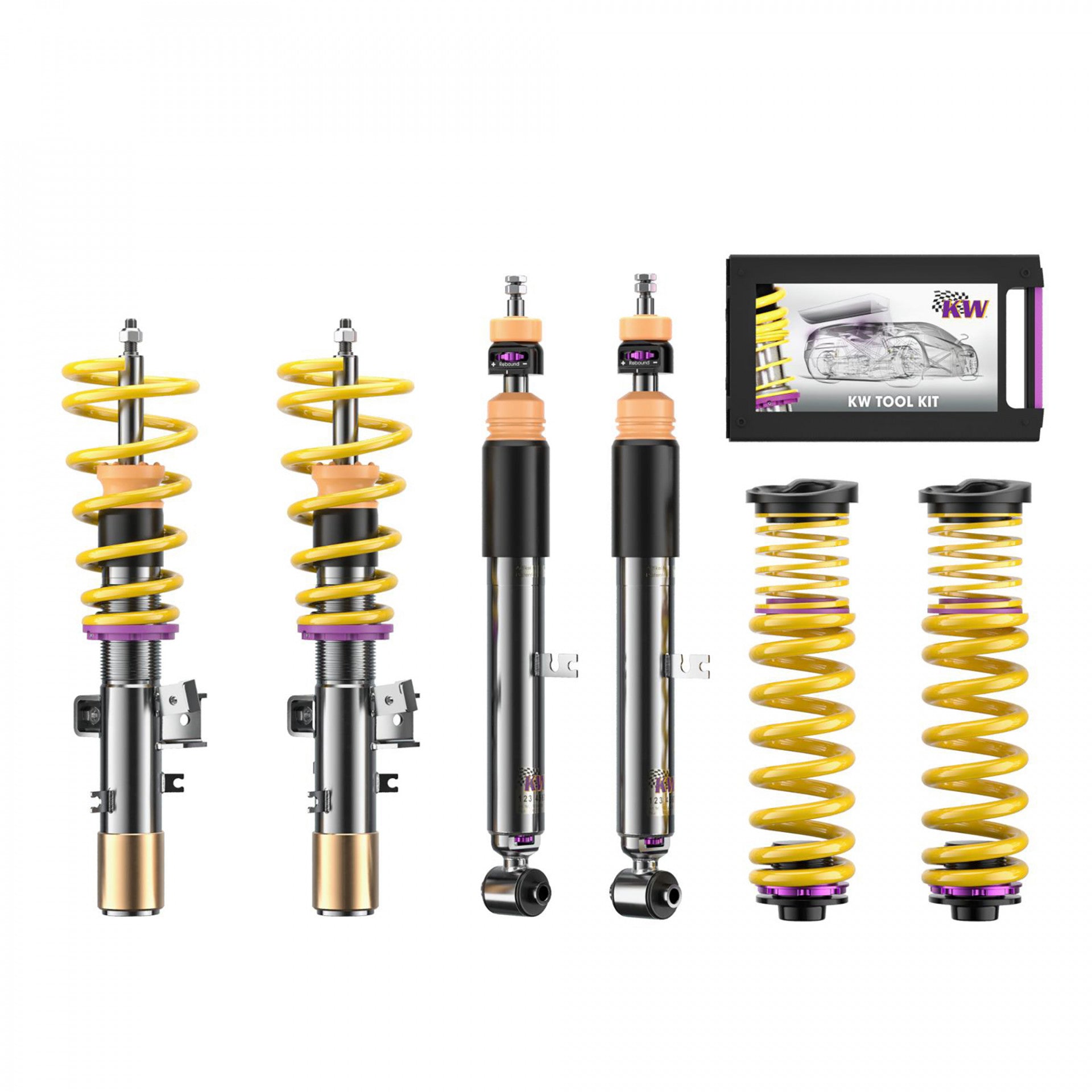KW Suspension 2023+ BMW 4 Series G26 without electronic dampers 352200DU