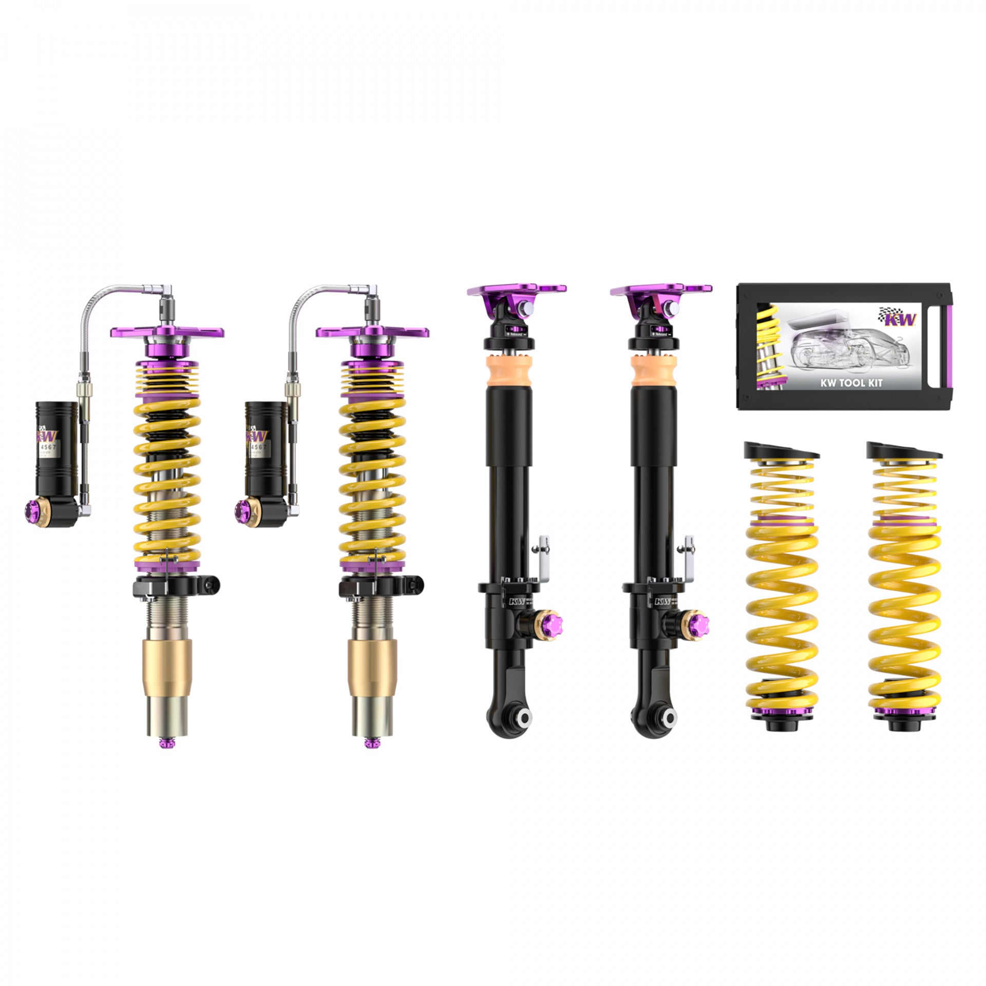 KW V4 CLUBSPORT COILOVER KIT BUNDLE ( BMW M3 M4 ) 397202EB