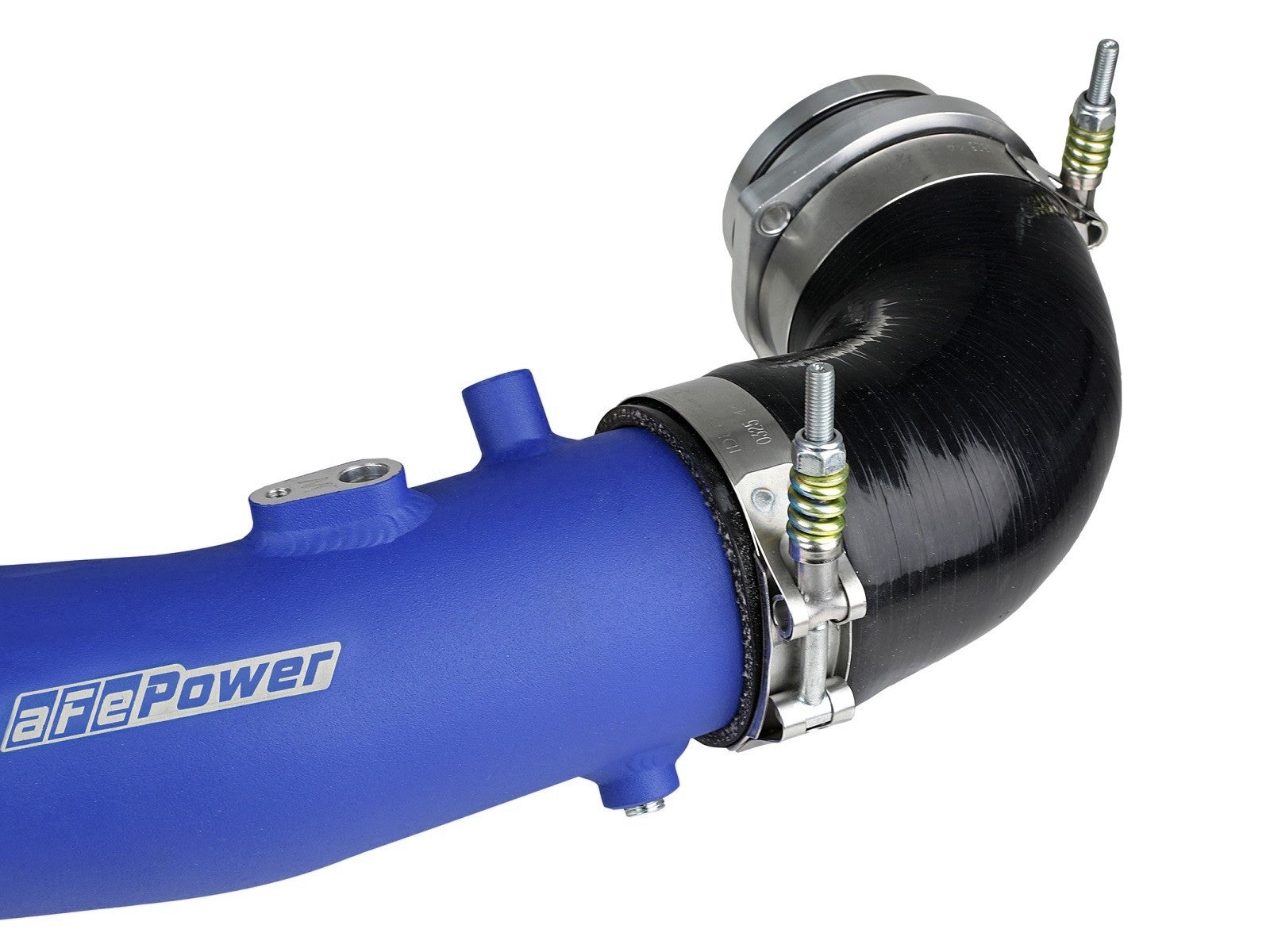 AFE Power BladeRunner 2-1/2 IN to 3 IN Aluminum Hot-Side Charge Pipe Blue 46-20408-L – image 3