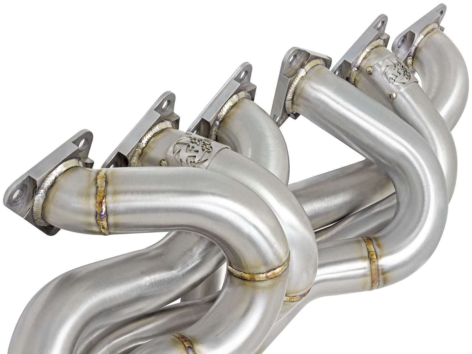 AFE Power Twisted Steel Long Tube Header 304 Stainless Steel w/ Cat 48-36314-HC – image 2