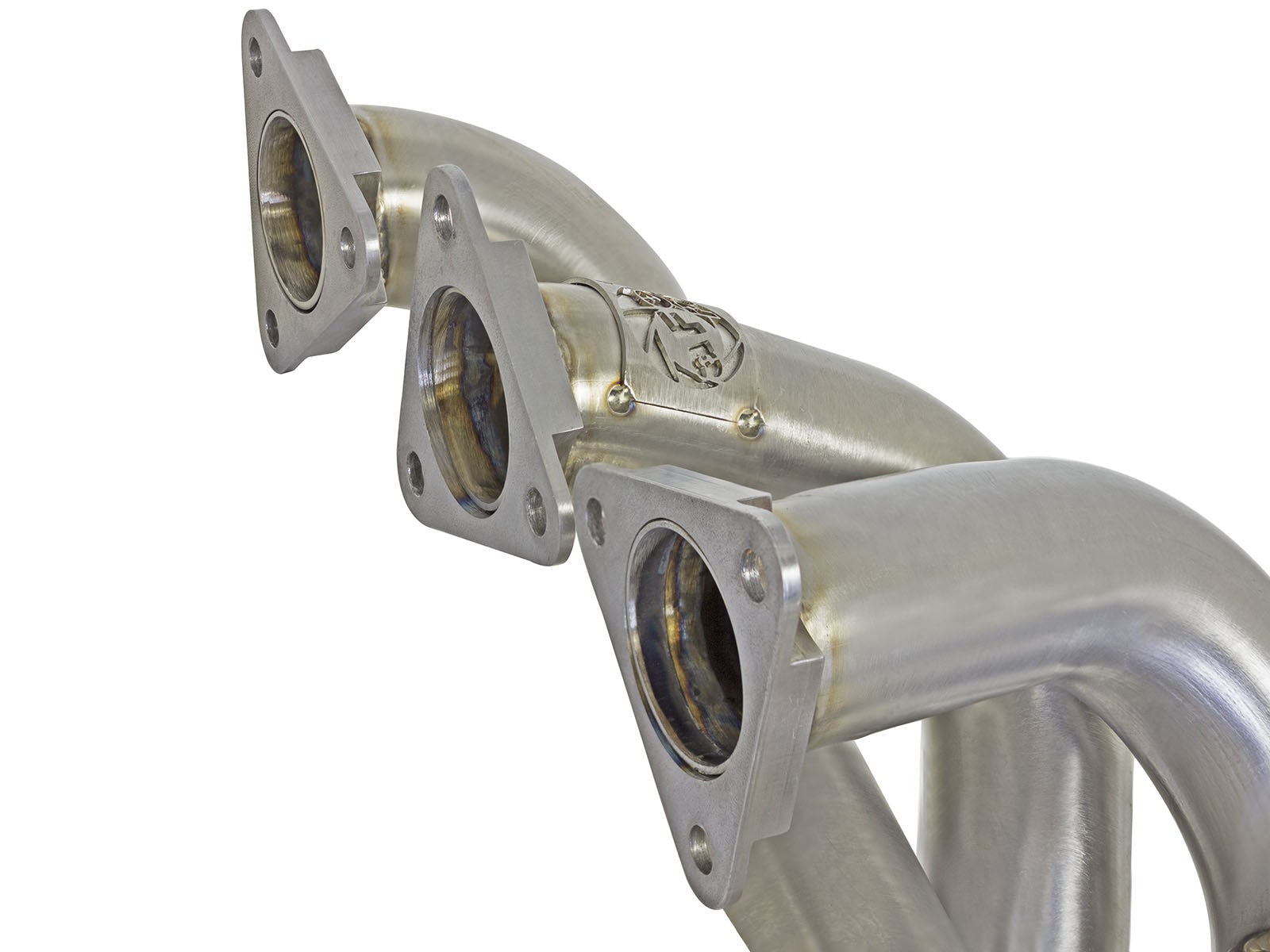 AFE Power Twisted Steel Long Tube Header 304 Stainless Steel w/ Cat 48-36314-HC – image 3