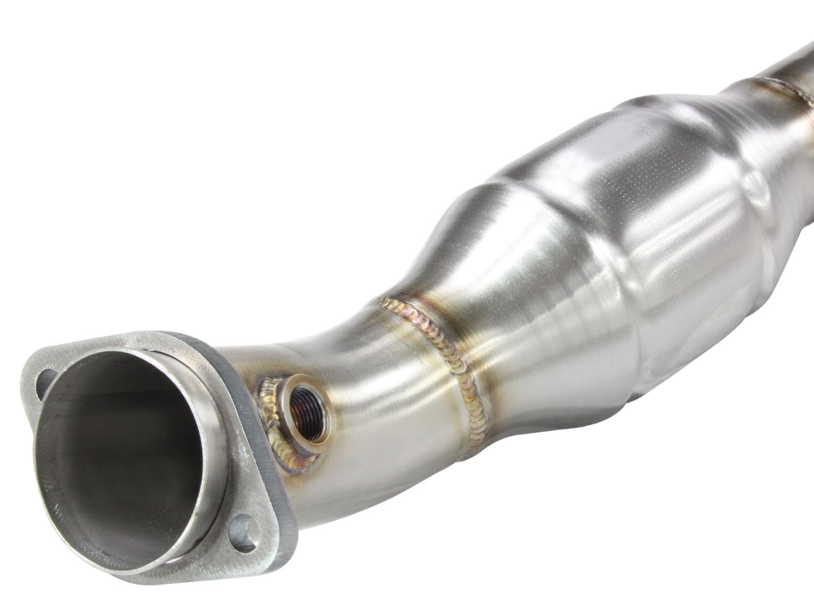 AFE Power MACH Force-Xp X-Pipe 2-1/2 IN 304 Stainless Steel w/ Cat & Resonator 49-36321-1 – image 3