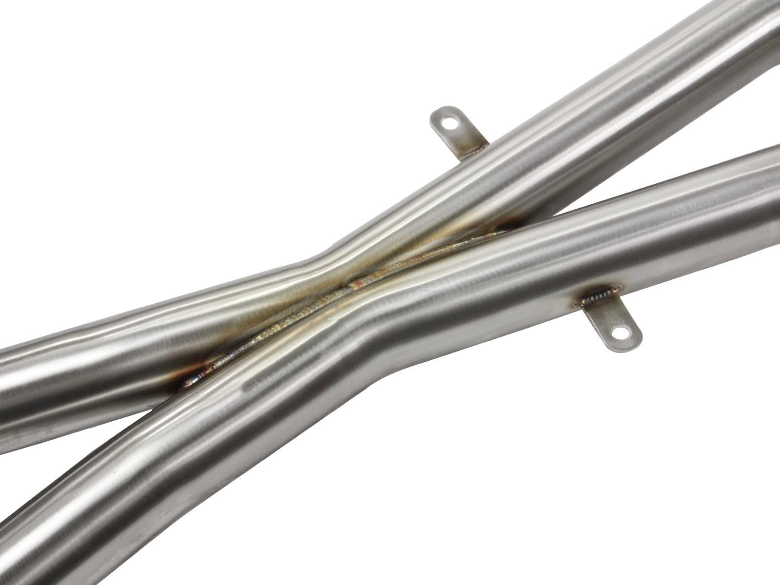 AFE Power MACH Force-Xp X-Pipe 2-1/2 IN 304 Stainless Steel w/ Cat & Resonator 49-36321-1 – image 5