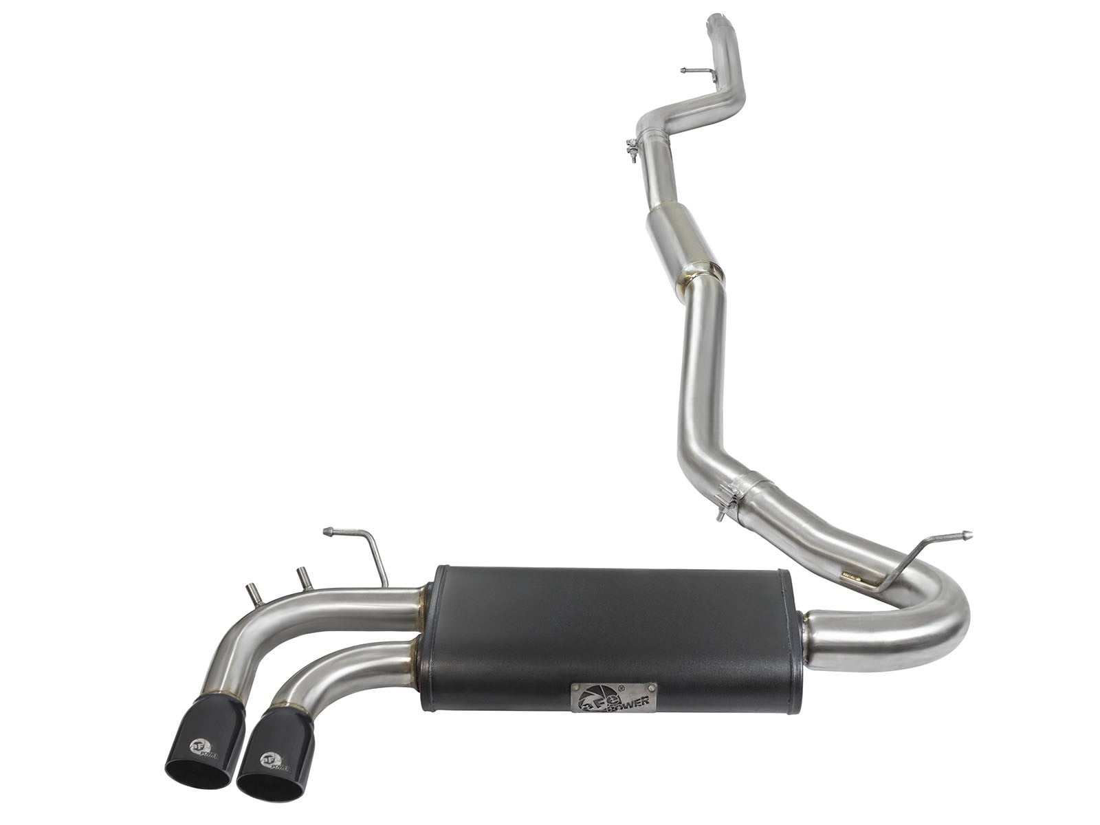 AFE Power MACH Force-Xp 3 IN to 2-1/4 IN 304 Stainless Steel Cat-Back Exhaust System 49-36329 – image 2