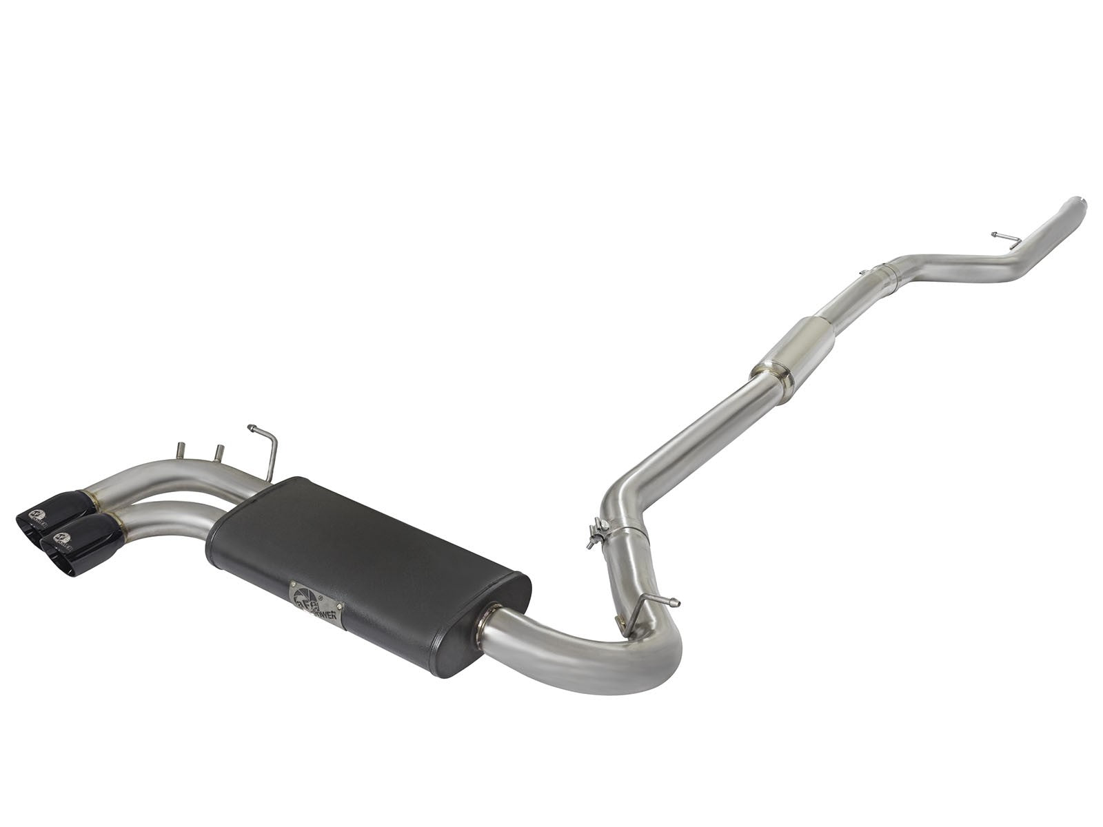 AFE Power MACH Force-Xp 3 IN to 2-1/4 IN 304 Stainless Steel Cat-Back Exhaust System 49-36329