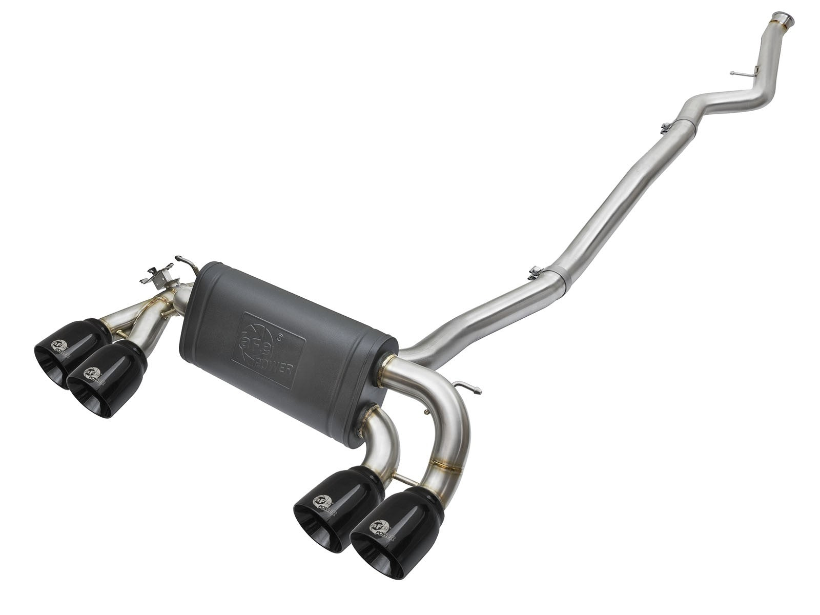 AFE Power MACH Force-Xp 3 IN to 2-1/2 IN 304 Stainless Steel Cat-Back Exhaust System 49-36330-1B