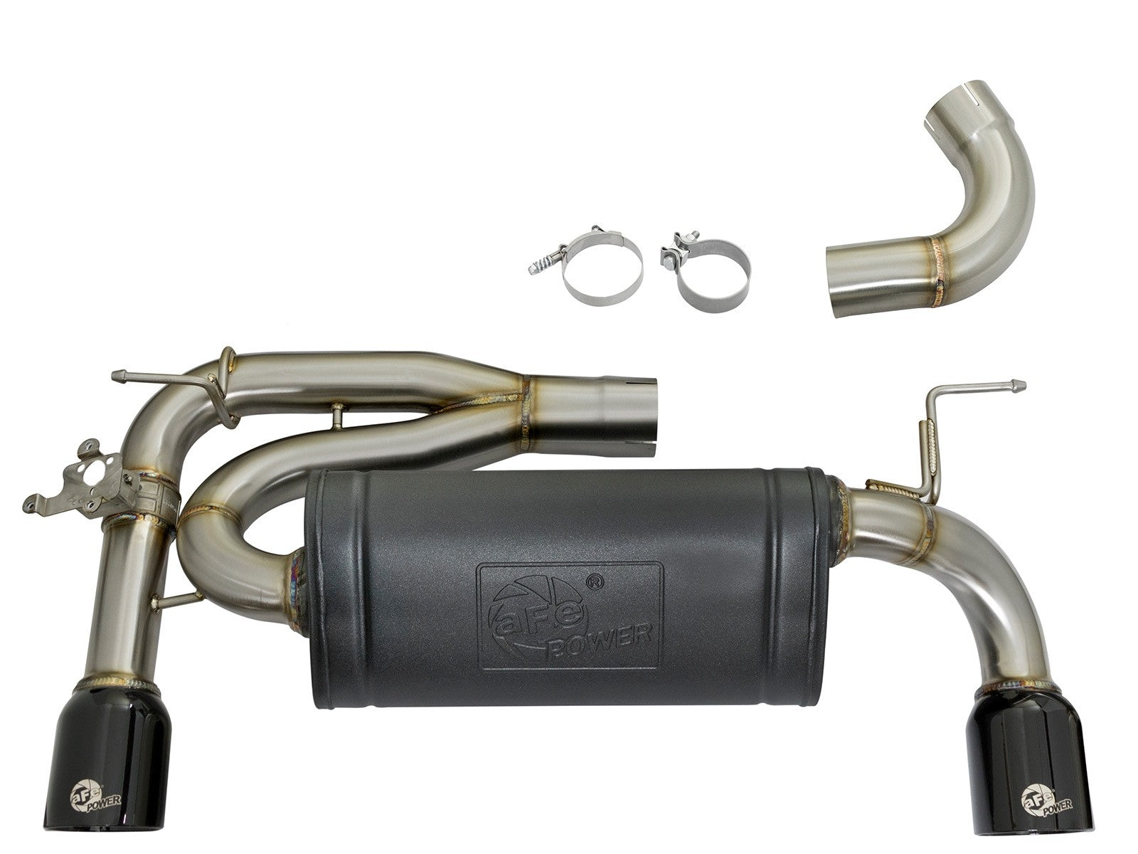 AFE Power MACH Force-Xp 3" to 2-1/2" 304 Stainless Steel Axle-Back Exhaust System 49-36335 – image 6