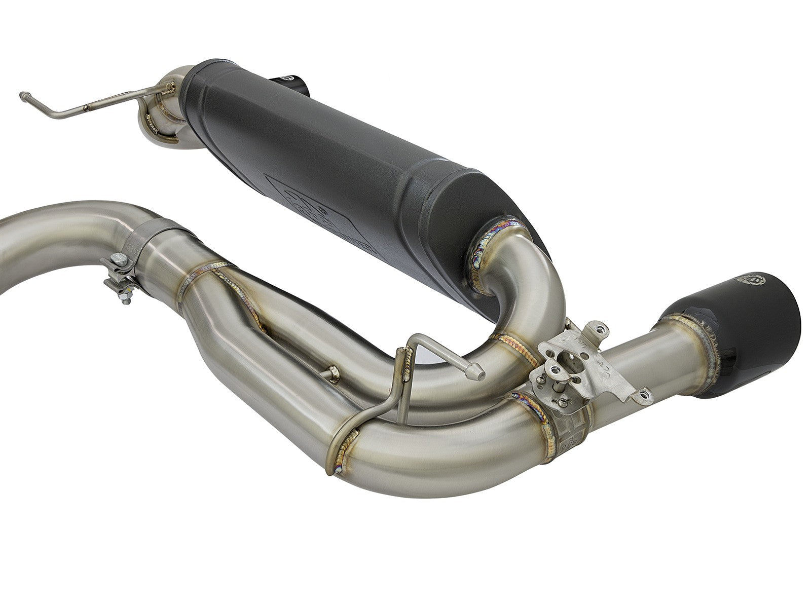 AFE Power MACH Force-Xp 3 IN to 2-1/2 IN 304 Stainless Steel Cat-Back Exhaust System 49-36340-B – image 3