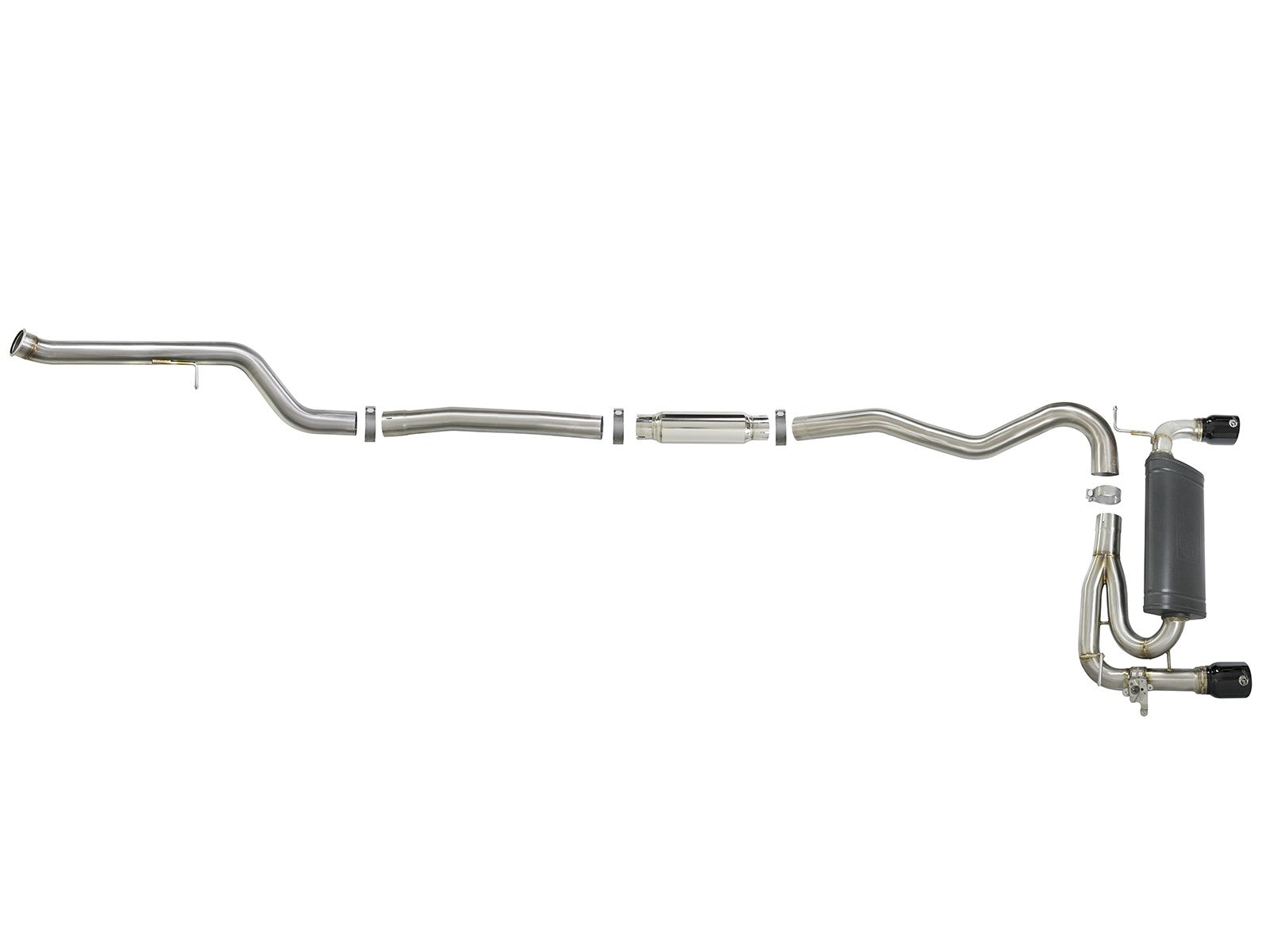 AFE Power MACH Force-Xp 3 IN to 2-1/2 IN 304 Stainless Steel Cat-Back Exhaust System 49-36340-B – image 6