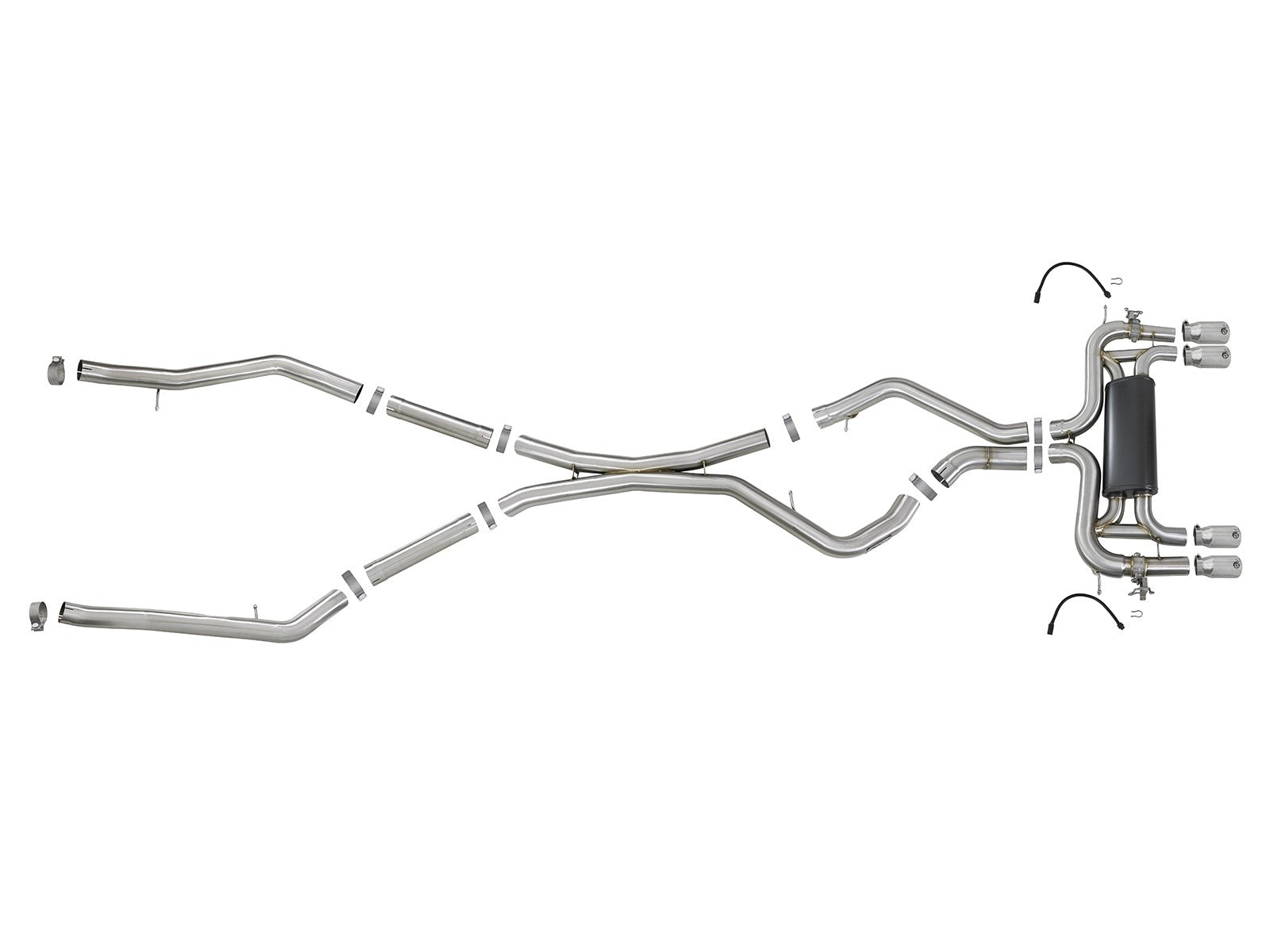 AFE Power MACH Force-Xp 3" 304 Stainless Steel Cat-Back Exhaust System 49-36341-P – image 4