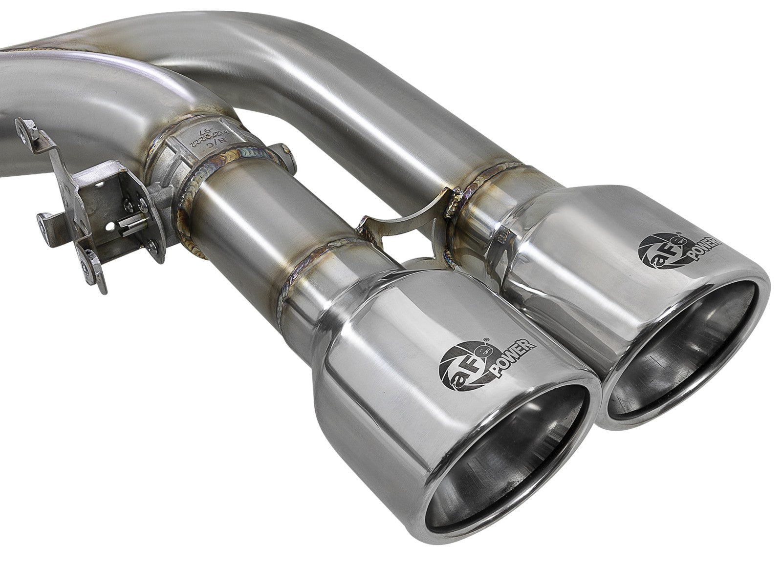 AFE Power MACH Force-Xp 3" 304 Stainless Steel Muffler-Delete Cat-Back Exhaust System 49-36342-P – image 2