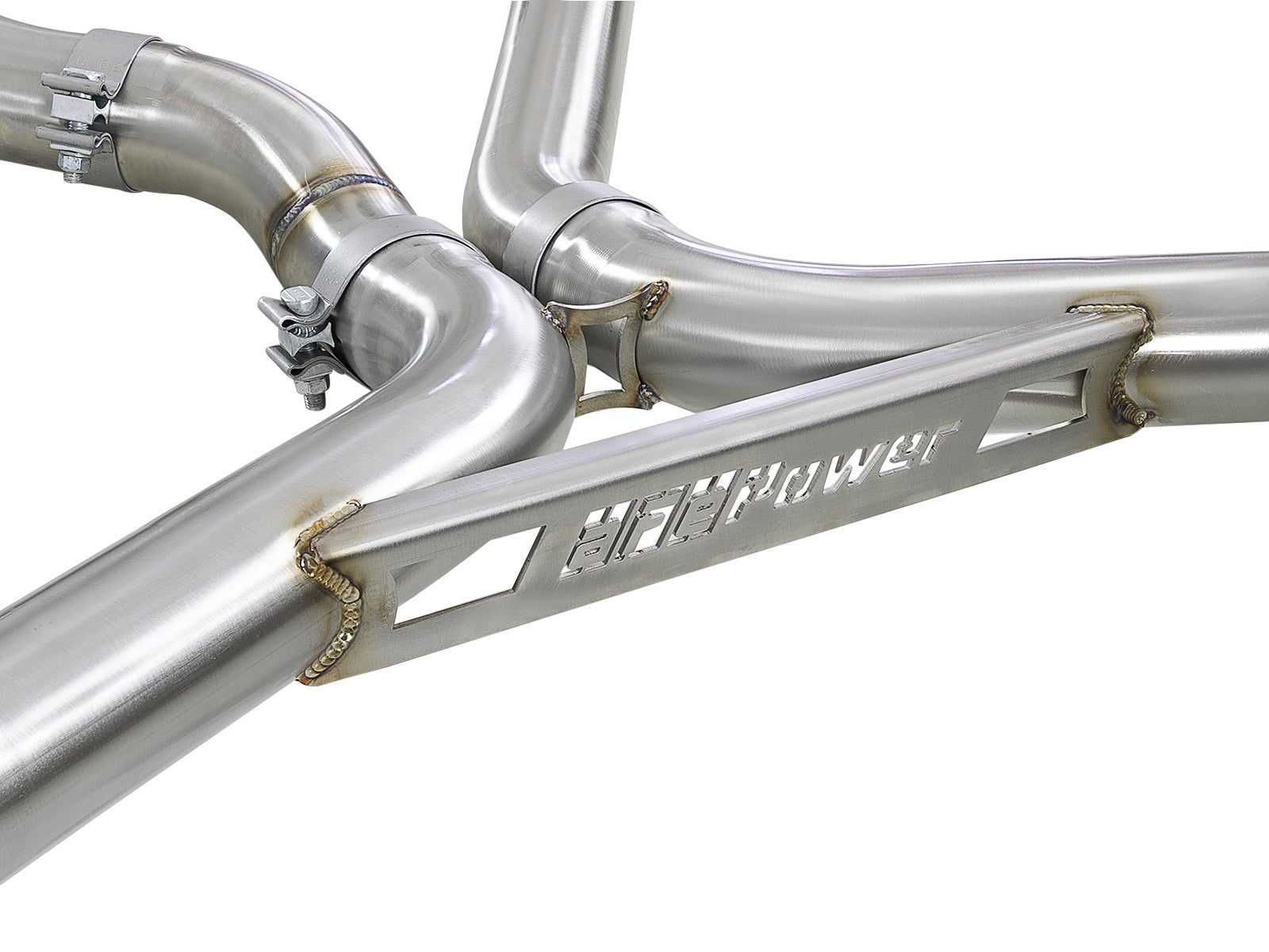 AFE Power MACH Force-Xp 3" 304 Stainless Steel Muffler-Delete Cat-Back Exhaust System 49-36342-P – image 3