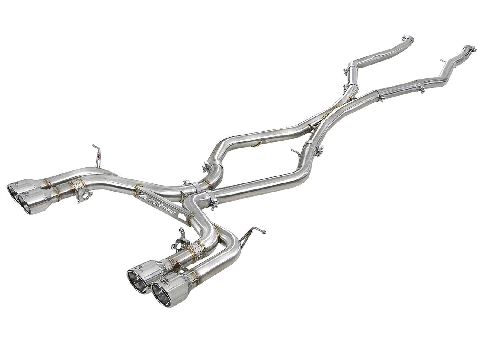 AFE Power MACH Force-Xp 3" 304 Stainless Steel Muffler-Delete Cat-Back Exhaust System 49-36342-P