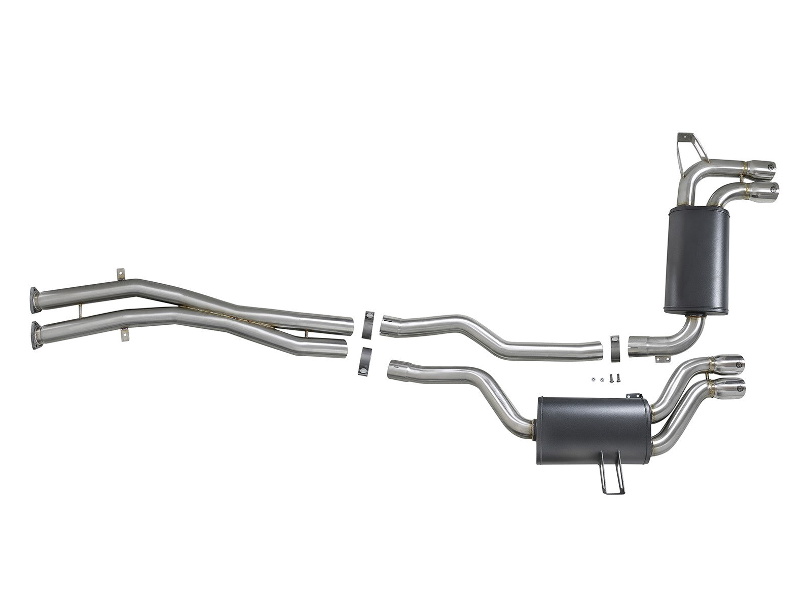 AFE Power MACH Force-Xp 2-1/2" 304 Stainless Steel Cat-Back Exhaust System 49-36344 – image 7