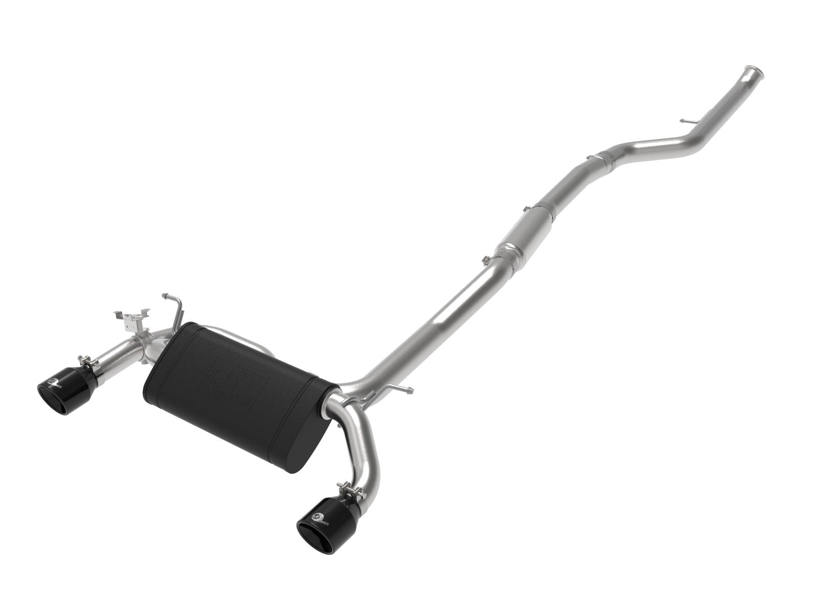 AFE Power MACH Force-Xp 3 IN to 2-1/2 IN 304 Stainless Steel Cat-Back Exhaust System 49-36347-B