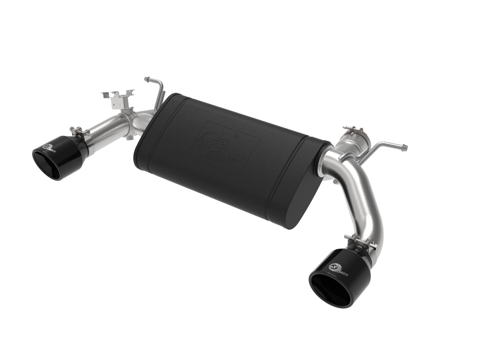 AFE Power MACH Force-Xp 3" to 2-1/2" 304 Stainless Steel Axle-Back Exhaust System 49-36348-B