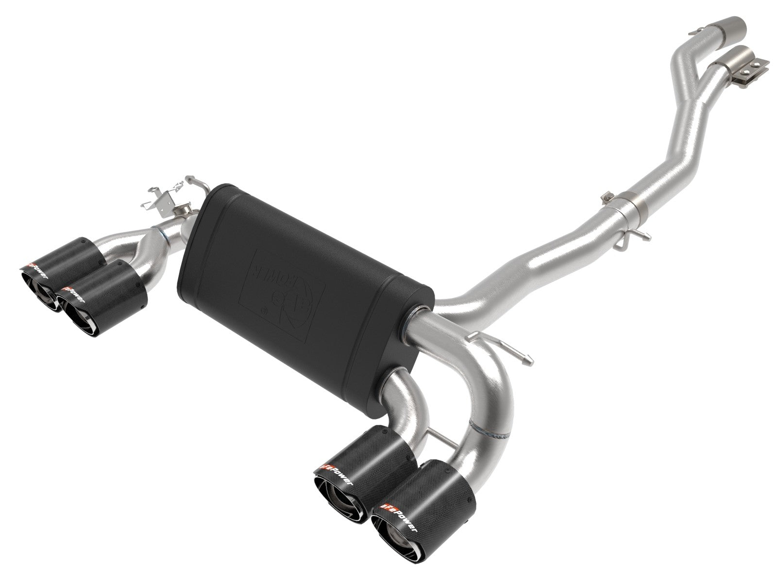 AFE Power MACH Force-Xp 3 IN to 2-1/2 IN 304 Stainless Steel Cat-Back Exhaust System 49-36350-B – image 3