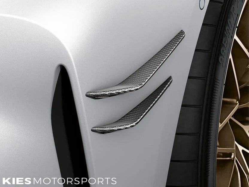 Genuine BMW M3 (G80) / M4 (G82) M Performance Carbon Fiber Aero Flicks – image 3