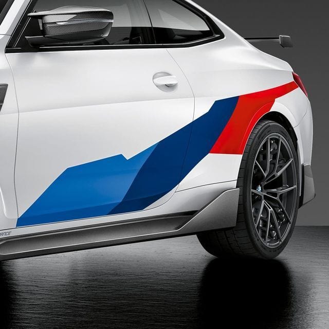 Genuine BMW M3 (G80) Sedan M Performance Motorsport Decals Set – image 2
