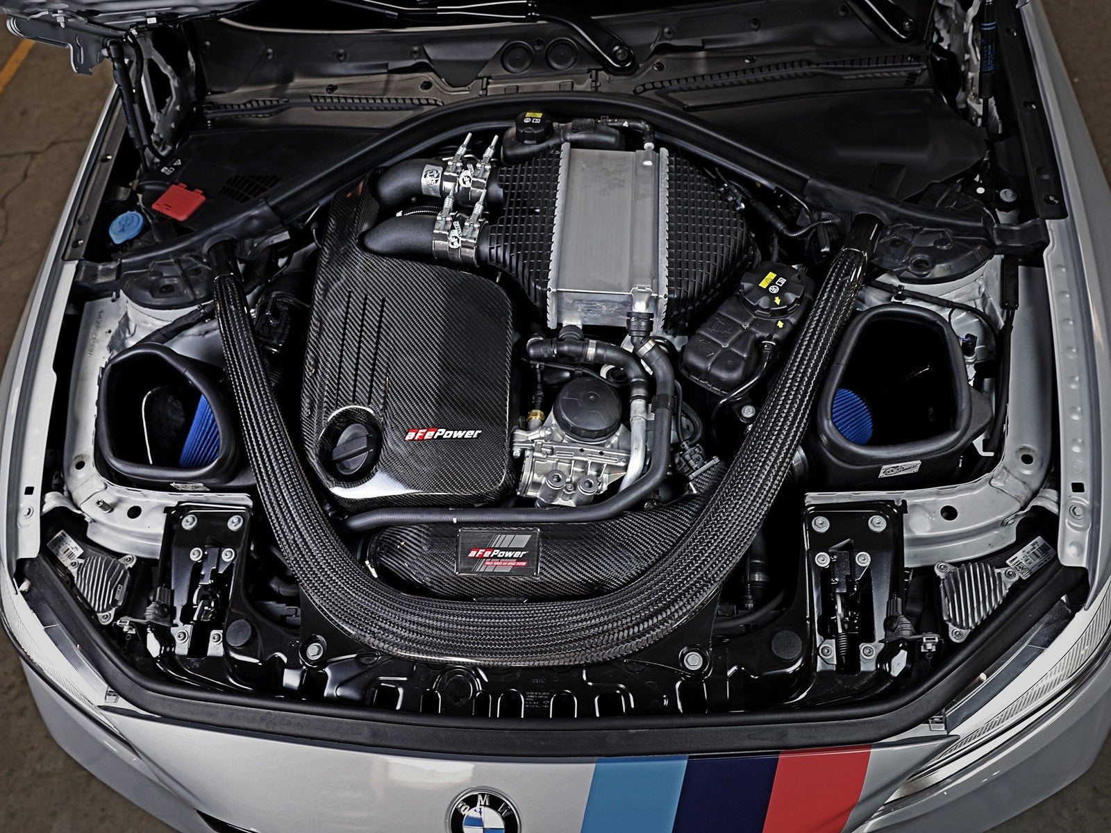 AFE Power Track Series Carbon Fiber Cold Air Intake System w/Pro 5R Filters 57-10006R – image 2