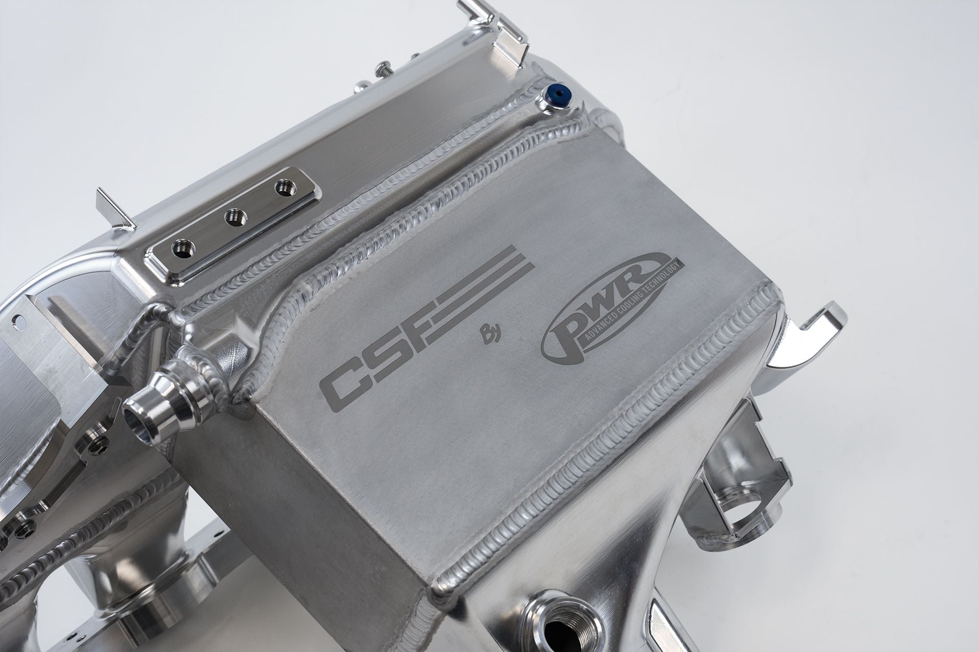 CSF G82 M4 / G80 M3 S58 Intake Manifold Charge-Air Cooler - Machined Billet Aluminum #8233 – image 3
