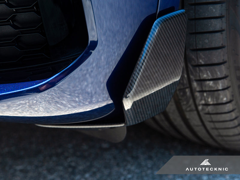 AUTOTECKNIC DRY CARBON FRONT WINGLET SPLITTERS - G05 X5 M-SPORT ATK-BM-0012 – image 5