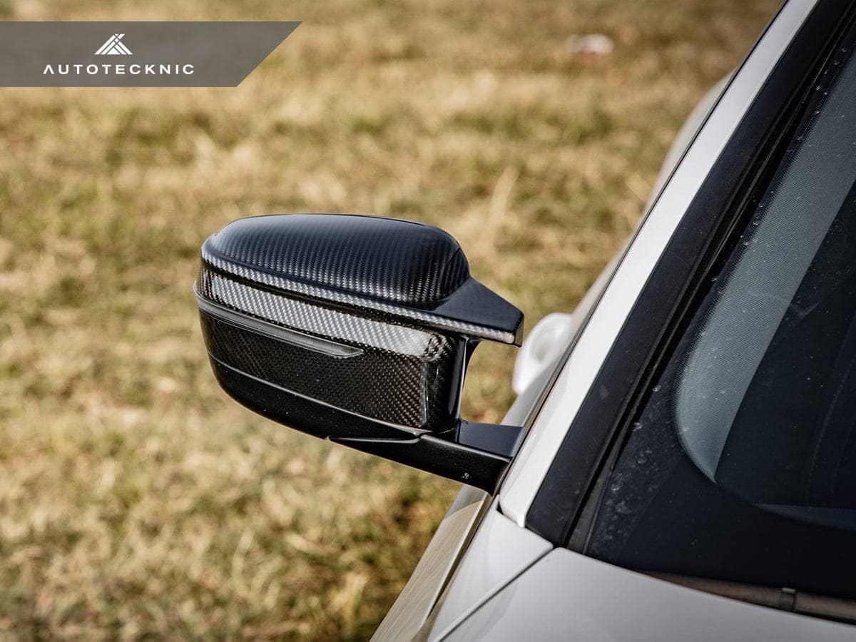AutoTecknic G8X Style M-Inspired Version II Dry Carbon Mirror Covers - BMW G42 2-Series – image 2