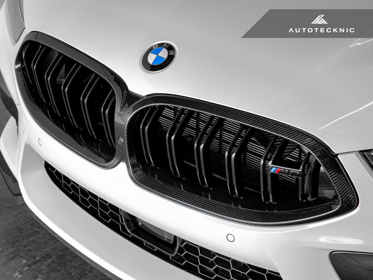 AUTOTECKNIC REPLACEMENT DRY CARBON GRILLE SURROUND - F9X M8 ATK-BM-0227-DCG – image 2
