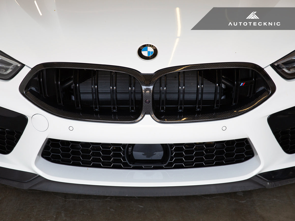 AUTOTECKNIC REPLACEMENT DRY CARBON GRILLE SURROUND - F9X M8 ATK-BM-0227-DCG – image 4
