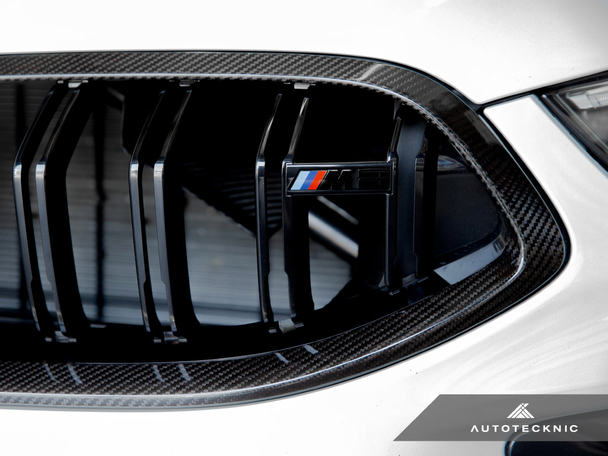 AUTOTECKNIC REPLACEMENT DRY CARBON GRILLE SURROUND - F9X M8 ATK-BM-0227-DCG – image 5