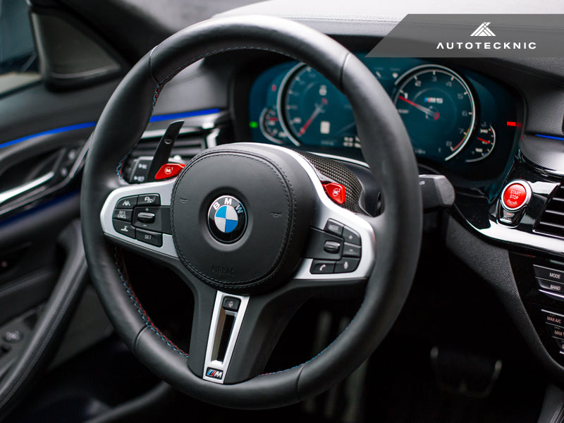 AUTOTECKNIC CARBON STEERING WHEEL TOP COVER - G05 X5 | G06 X6 | G07 X7 ATK-BM-0275-G05 – image 4