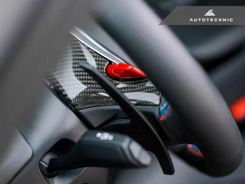 AUTOTECKNIC CARBON STEERING WHEEL TOP COVER - G30 5-SERIES | G32 6-SERIES GT | G11 7-SERIES ATK-BM-0275-G30 – image 3
