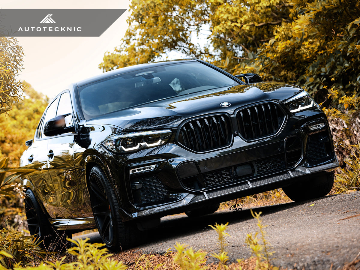 AUTOTECKNIC PERFORMANCE DRY CARBON FRONT LIP SET - G06 X6 M-SPORT ATK-BM-0308 – image 2