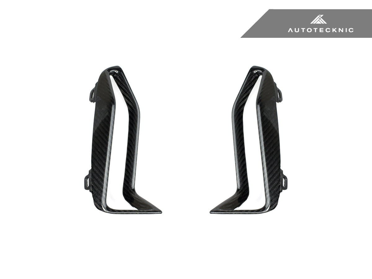 AUTOTECKNIC DRY CARBON FRONT BUMPER GRILLE TRIM SET - G20 M340I M-SPORT ATK-BM-0316 – image 2