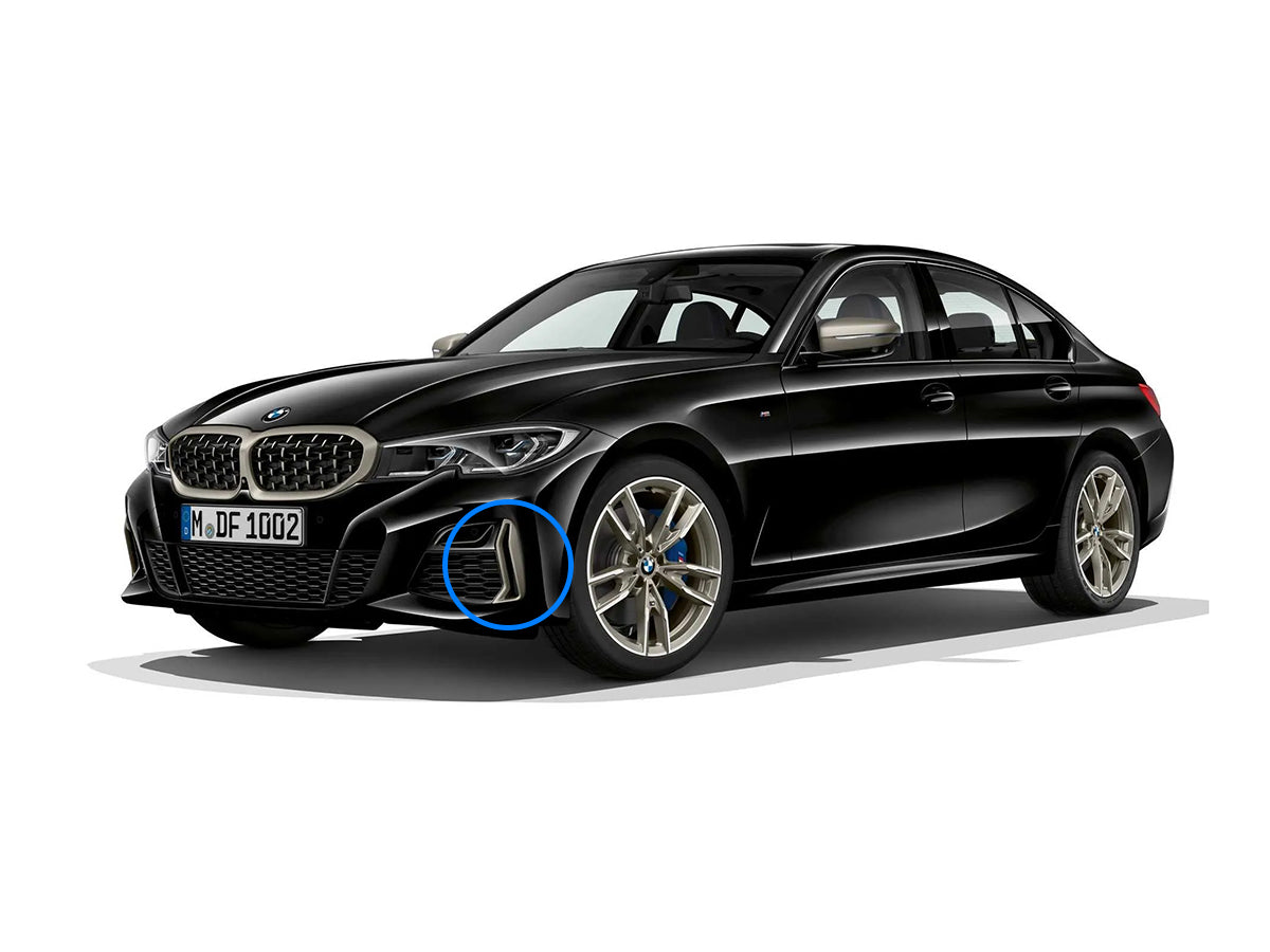 AUTOTECKNIC DRY CARBON FRONT BUMPER GRILLE TRIM SET - G20 M340I M-SPORT ATK-BM-0316 – image 4