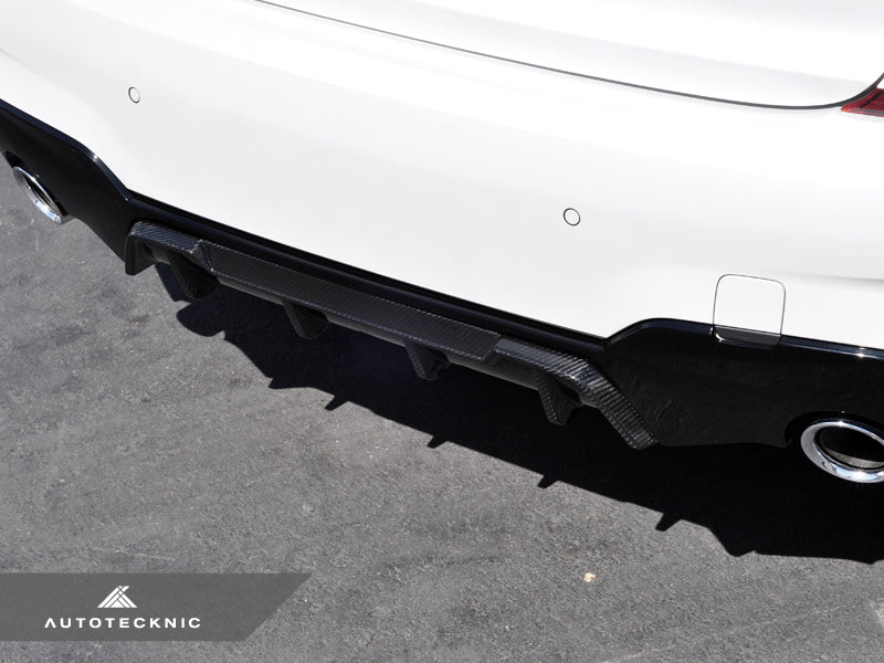 AUTOTECKNIC DRY CARBON EXTENDED-FIN COMPETITION REAR DIFFUSER - G20 3-SERIES ATK-BM-0353 – image 5
