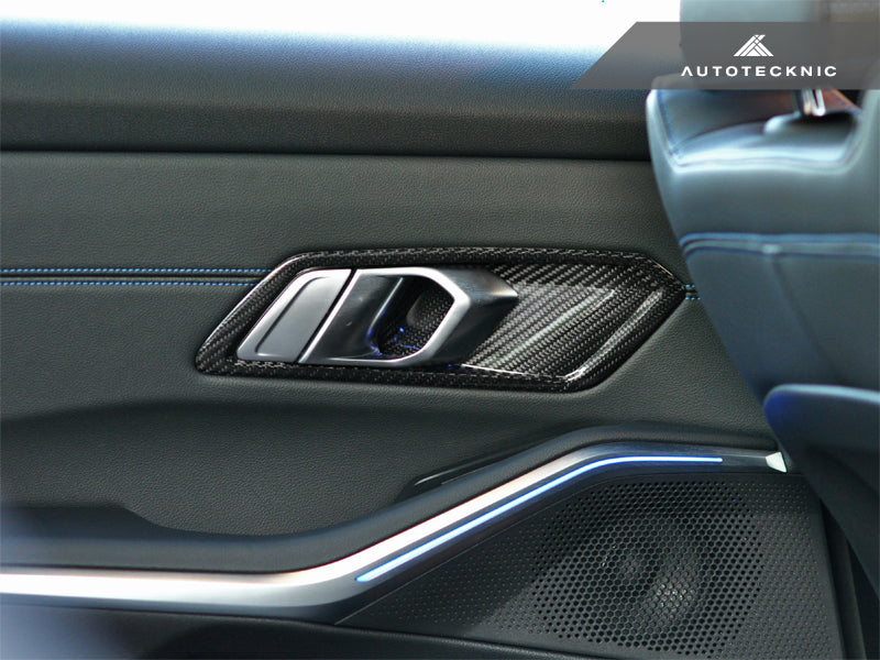 AUTOTECKNIC DRY CARBON INTERIOR DOOR HANDLE TRIM SET - G80 M3 ATK-BM-0357-G80 – image 2