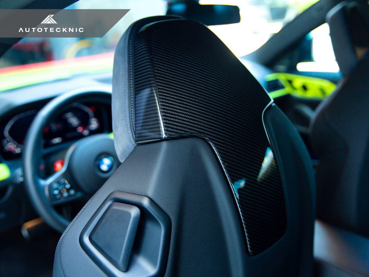 AUTOTECKNIC DRY CARBON SEAT BACK COVER - G80 M3 | G82 M4 ATK-BM-0373-G80 – image 6