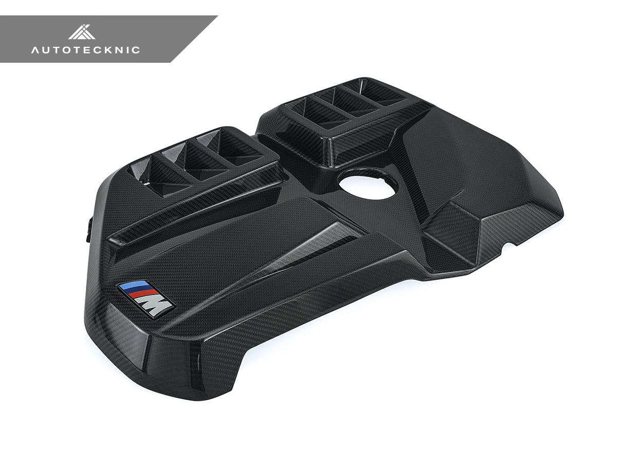 AutoTecknic Dry Carbon Fiber Engine Cover - BMW G80 M3 | G82/ G83 M4 - ATK-BM-0408-G8X-G – image 3