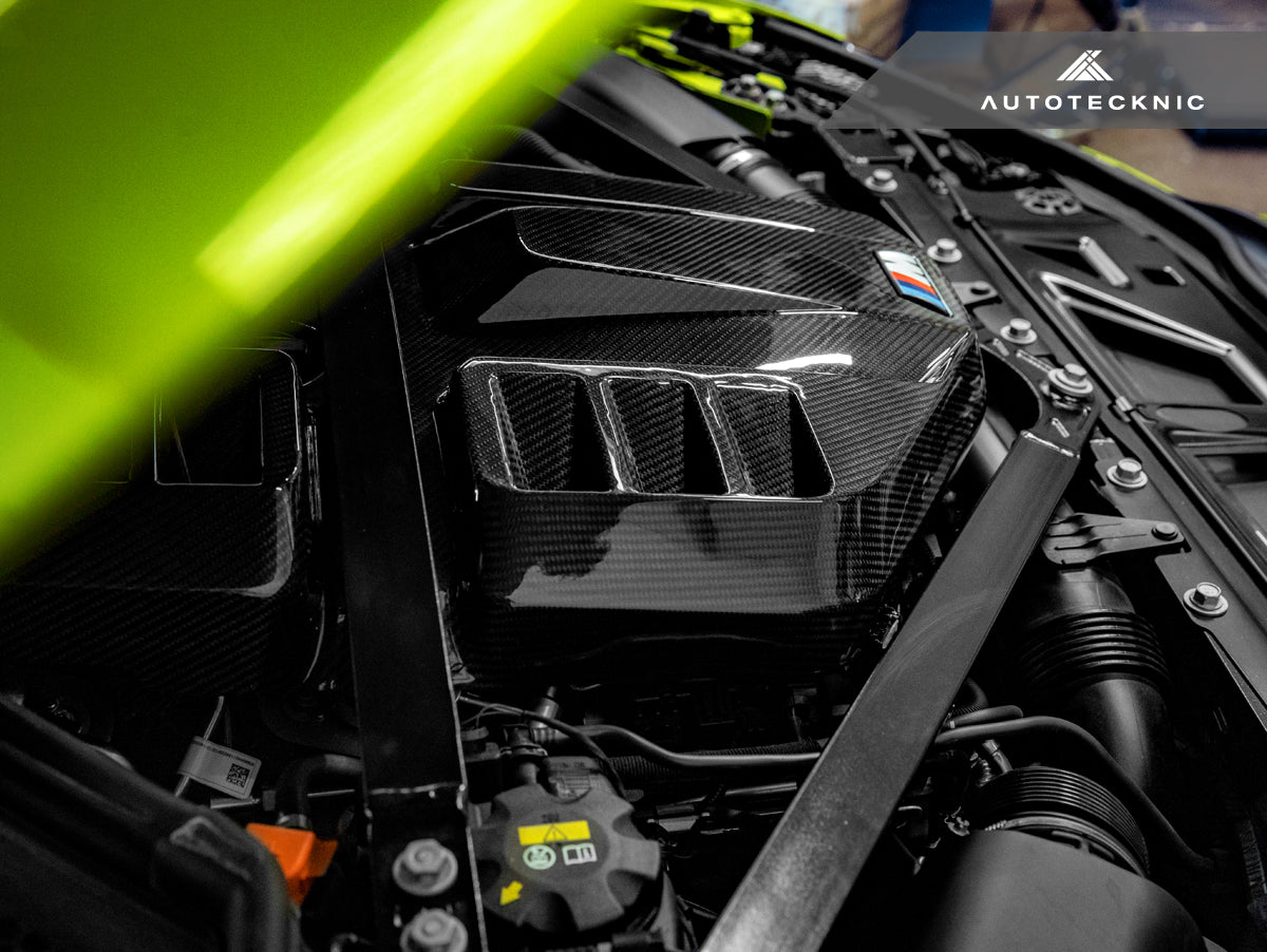 AutoTecknic Dry Carbon Fiber Engine Cover - BMW G80 M3 | G82/ G83 M4 - ATK-BM-0408-G8X-G – image 8
