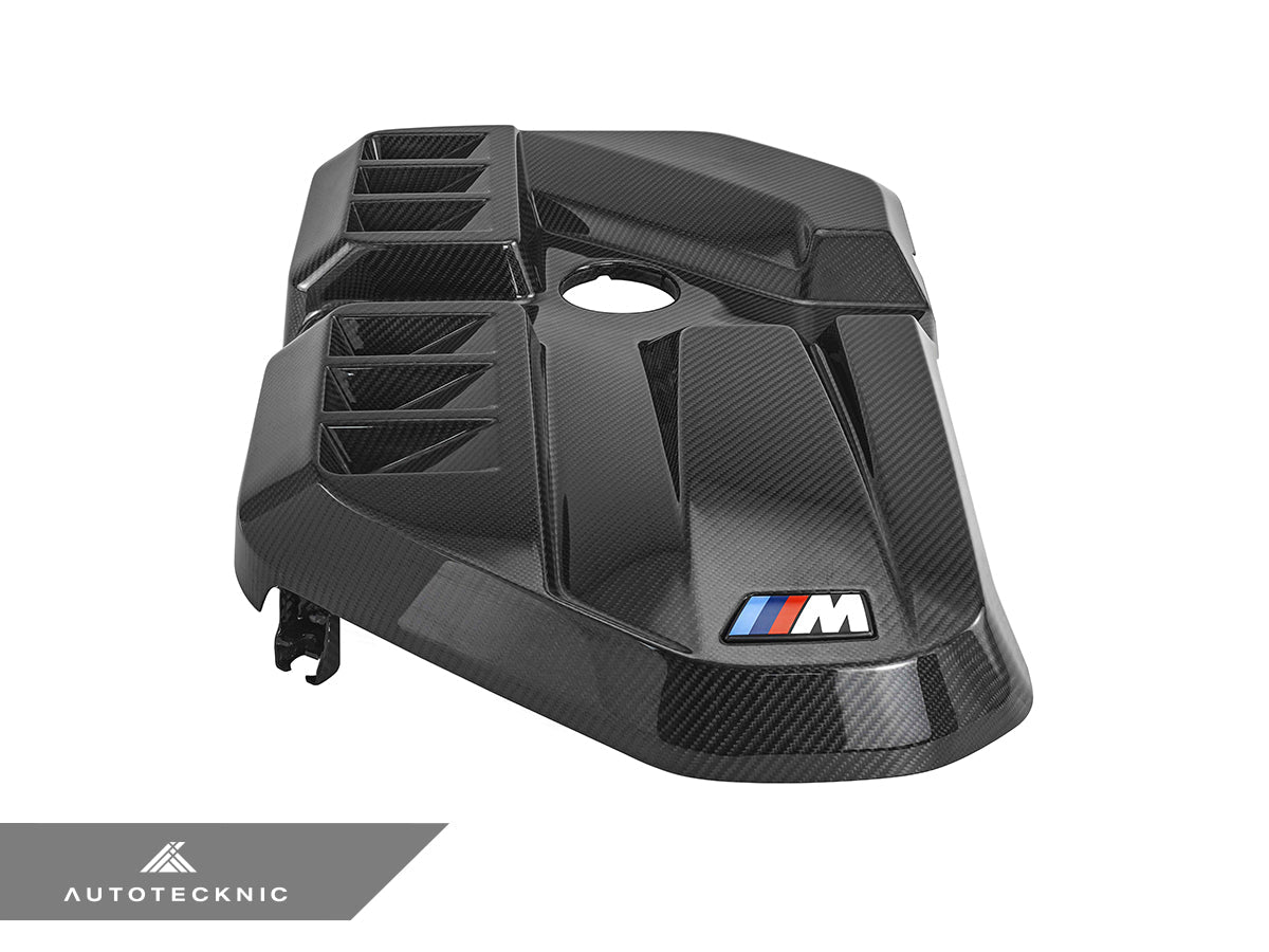 AutoTecknic Dry Carbon Fiber Engine Cover - BMW G80 M3 | G82/ G83 M4 - ATK-BM-0408-G8X-G
