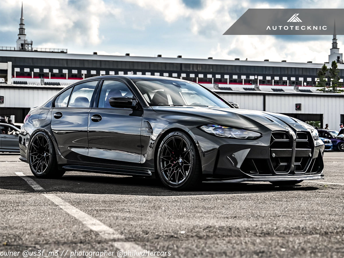 AUTOTECKNIC COMPETIZIONE SPORT GLOSS BLACK FRONT GRILLE - G80 M3 | G82/ G83 M4 ATK-BM-0412-GB – image 5