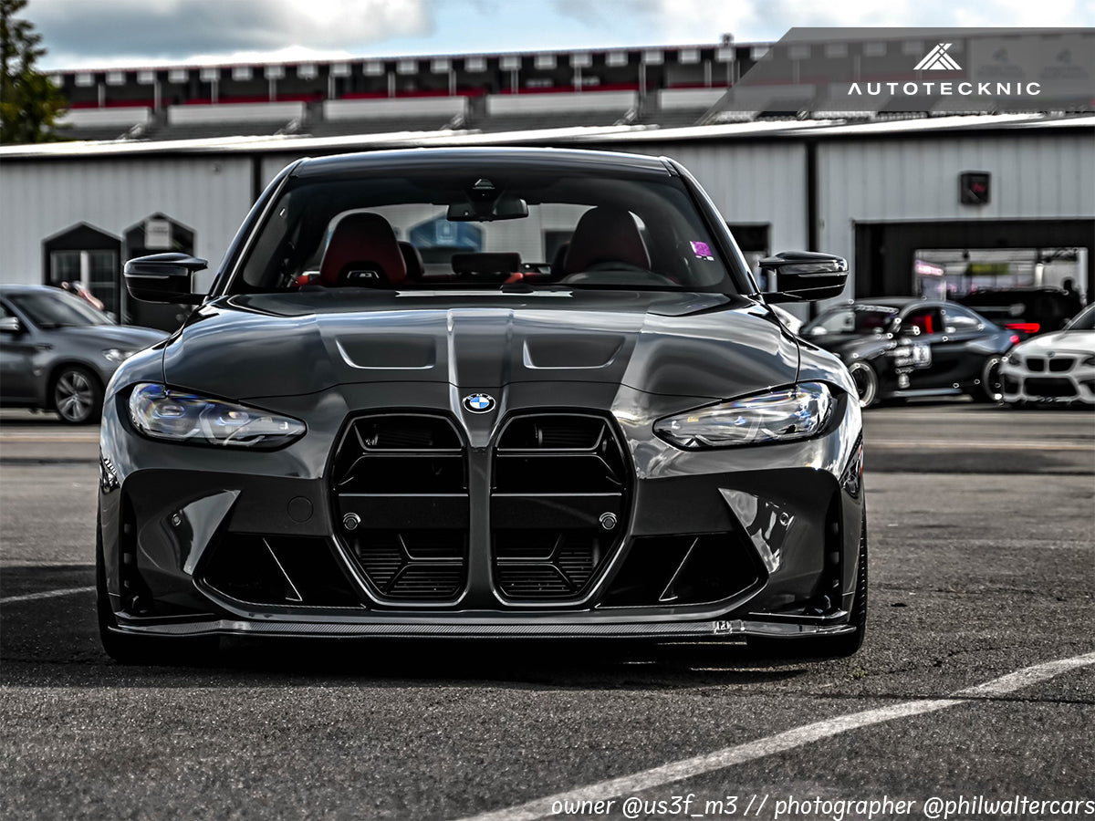 AUTOTECKNIC COMPETIZIONE SPORT GLOSS BLACK FRONT GRILLE - G80 M3 | G82/ G83 M4 ATK-BM-0412-GB – image 7