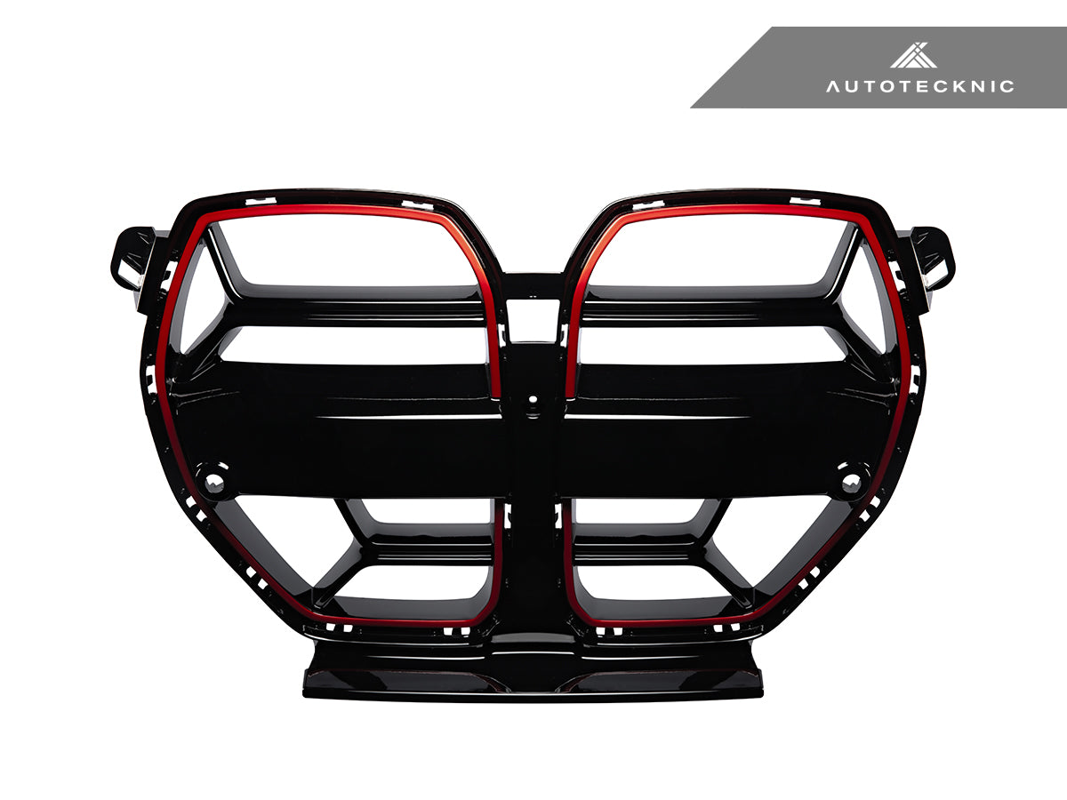 AUTOTECKNIC COMPETIZIONE SPORT REDLINE FRONT GRILLE - G80 M3 | G82/ G83 M4 ATK-BM-0412-RL – image 4