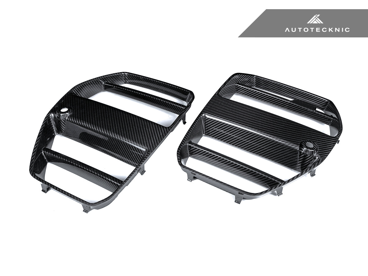 AUTOTECKNIC DRY CARBON PODIUM V1 FRONT GRILLE - G80 M3 | G82/ G83 M4 ATK-BM-0415-DCG – image 2